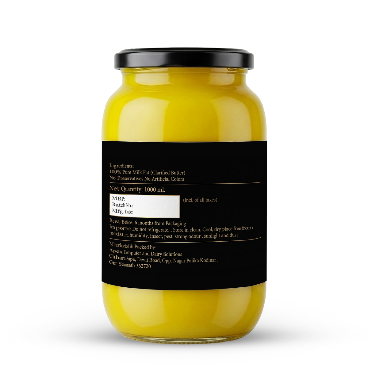 A2 GIR COW GHEE